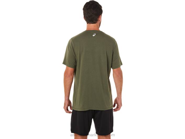 Asics1977 sportstøj t-shirt 60Z41654 oliven lærred