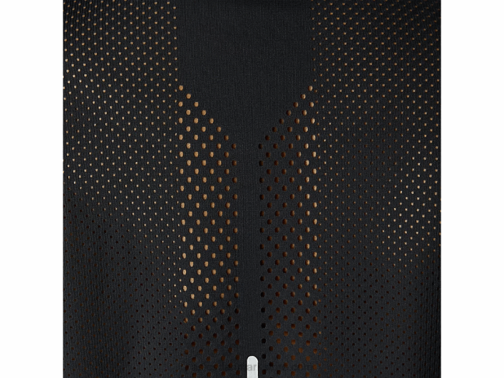 AsicsHerre ventileret kortærmet top 60Z41788 ydeevne sort