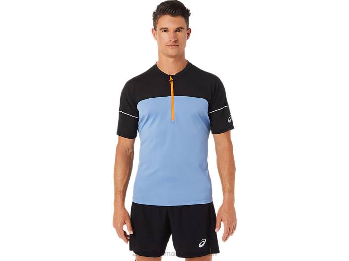 Asicsfujitrail top til mænd 60Z41433 blå harmoni/performance sort