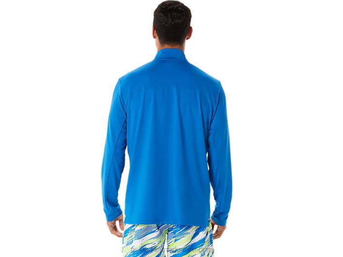 Asicsherre færdigsæt halv zip lam 60Z41339 søkørsel/hazard green