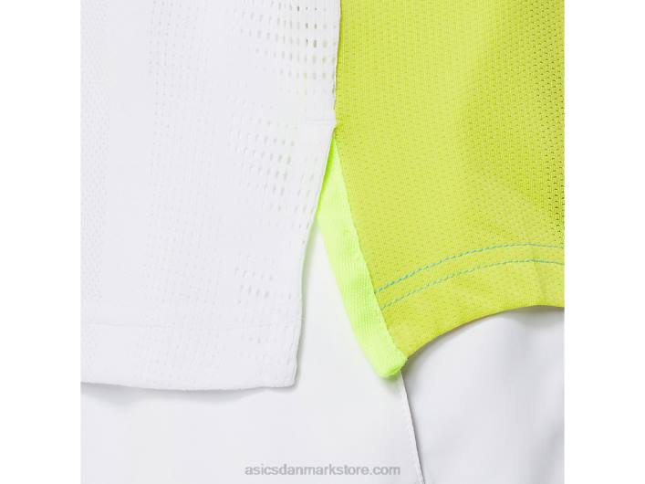 Asicsherre match polo-shirt 60Z41504 strålende hvid/is mynte