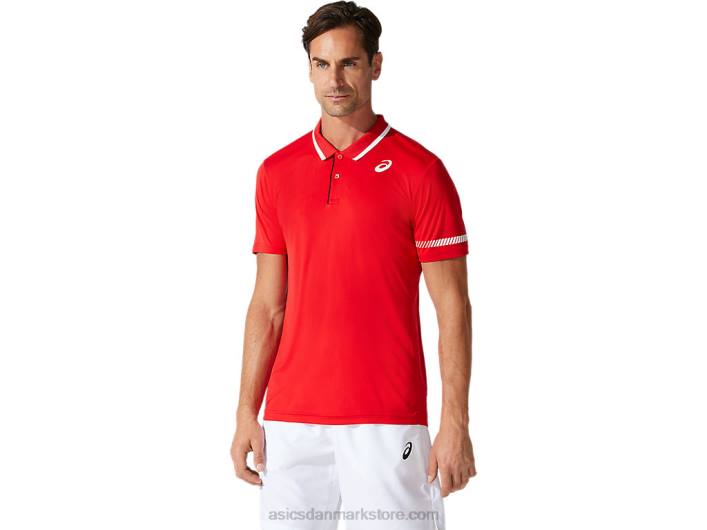 Asicsherre poloshirt 60Z41775 klassisk rød