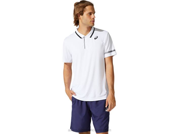 Asicsherre poloshirt 60Z41965 strålende hvid