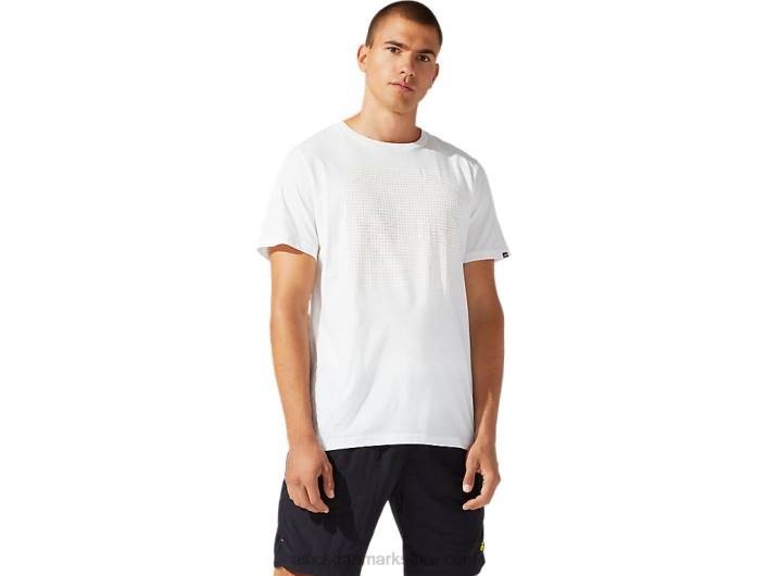 Asicsherrejersey dt grafisk kortærmet t-shirt 60Z41933 fløde