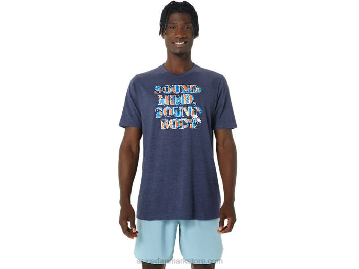 Asicshibiscus slogan t-shirt 60Z41045 ærtelyng