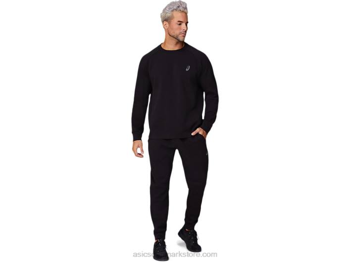 Asicsmænds mobilitet strik besætning 60Z41667 ydeevne sort