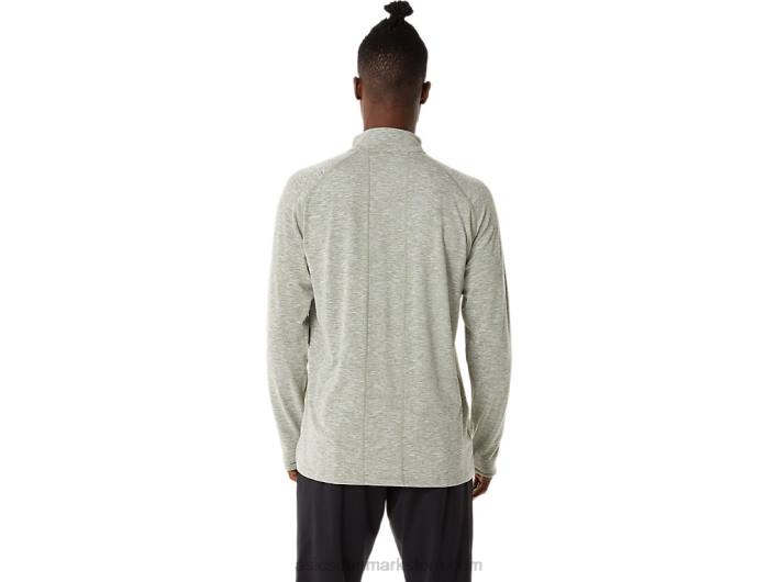 Asicsmænds tog sana 1/2 lynlås 60Z41477 lavgrøn lyng