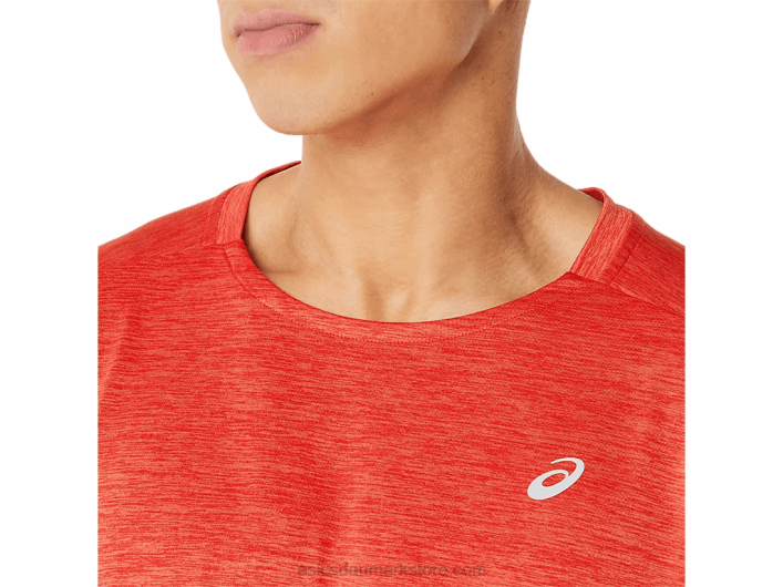 Asicsmænds tog sana langærmet 60Z41423 ildrød/piemontegrå
