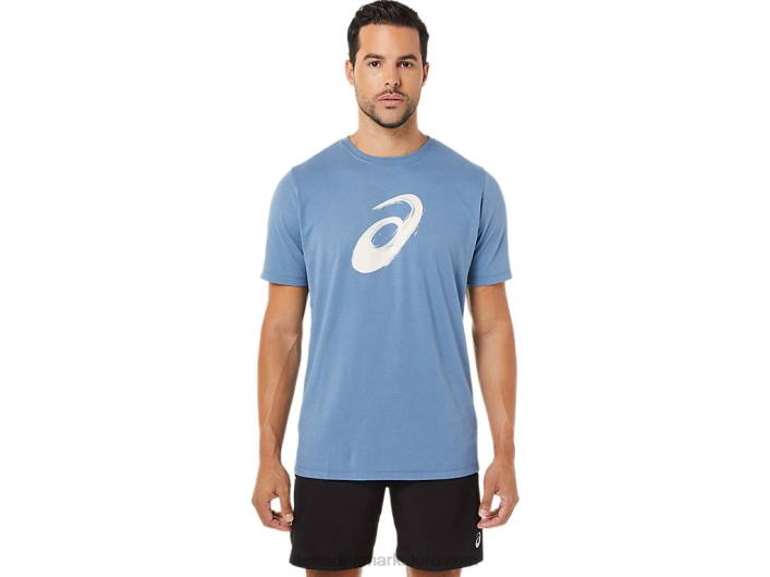 Asicsmalerpensel kortærmet t-shirt 60Z41742 storm blå