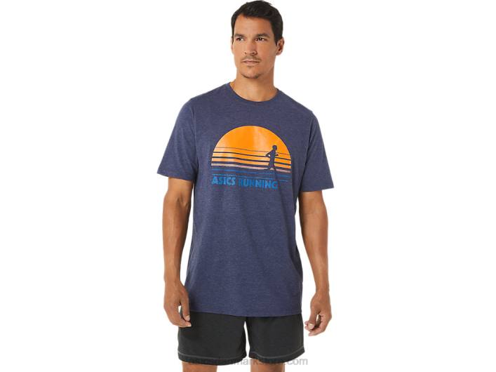 Asicssunrise runner grafisk t-shirt 60Z41262 ærtelyng