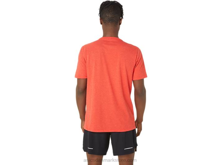 Asicsunisex 77 baseball t-shirt 60Z499 klassisk rød lyng