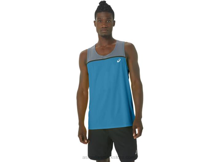 Asicsherre pr lyte singlet 60Z4196 ø blå