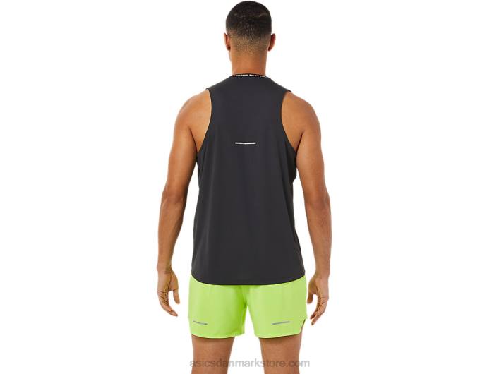 Asicsherre race singlet 60Z41393 ydeevne sort/grafitgrå