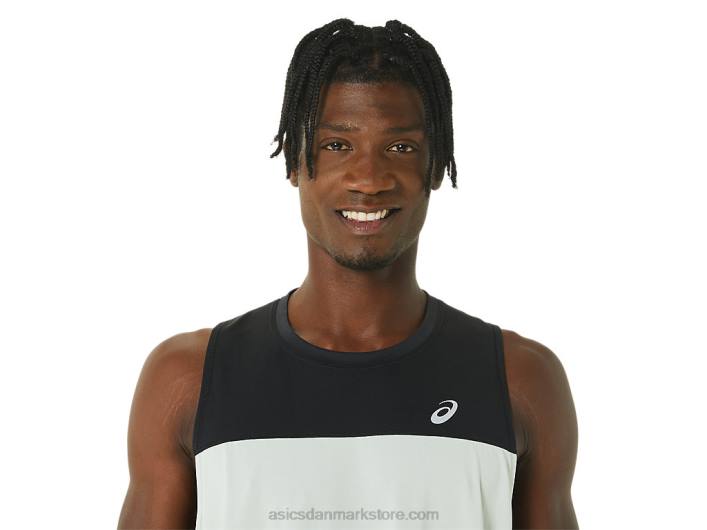 Asicsherre race singlet 60Z4375 ydeevne sort/lys salvie