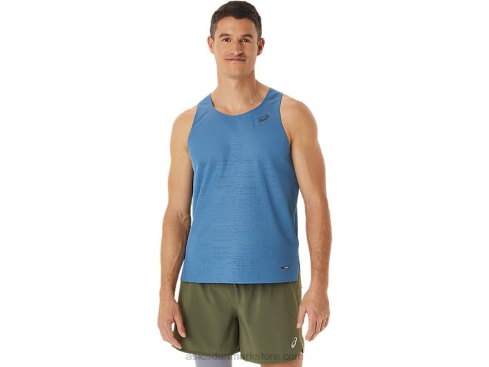 Asicsherre ventilate actibreeze singlet 60Z41128 azurblå