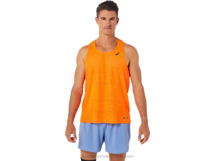 Asicsherre ventilate actibreeze singlet 60Z41326 chokerende orange