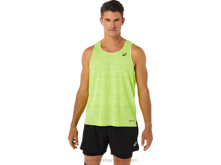 Asicsherre ventilate actibreeze singlet 60Z41391 hazard grøn