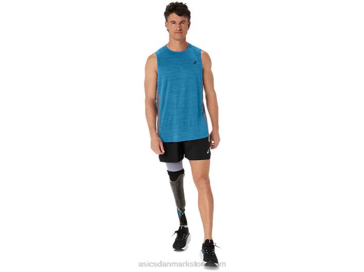Asicsmænds træne sana muskeltank 60Z417 island blue/sheet rock