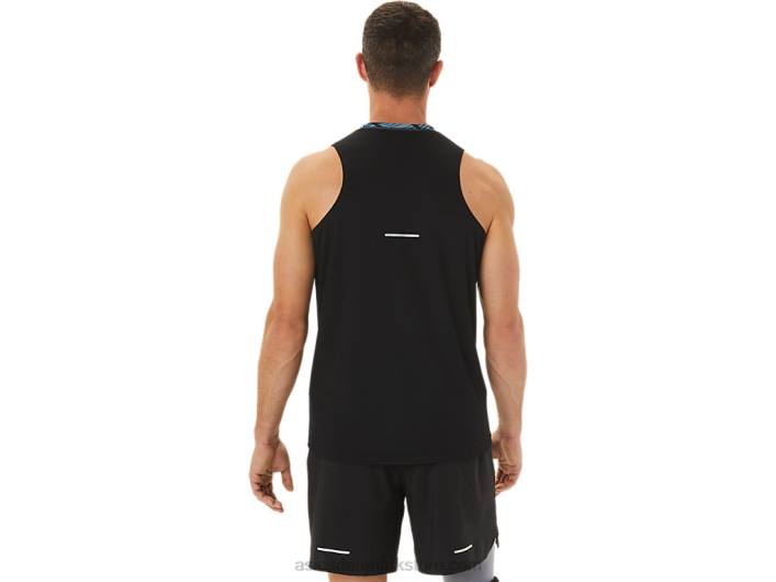 Asicsvild camo singlet til mænd 60Z41113 azurblå/performance sort